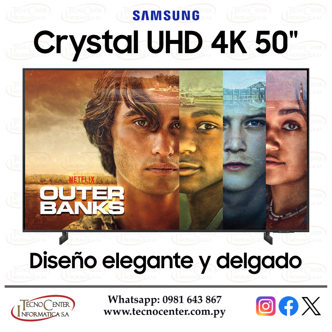 Smart TV Samsung Crystal 4K 50”